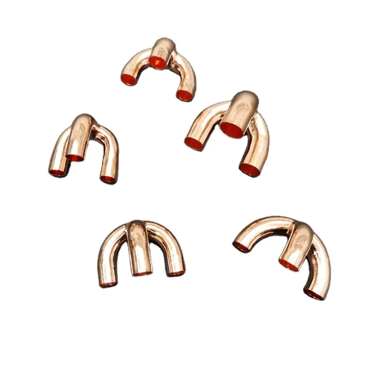 air conditioner fittings copper tube copper pipe tee tripod bend