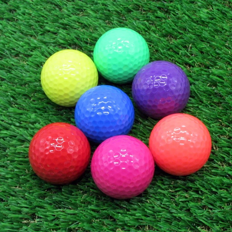 Factory Direct Colorful Golf Practice Biodegradable Balls Driving Range Golf Balls