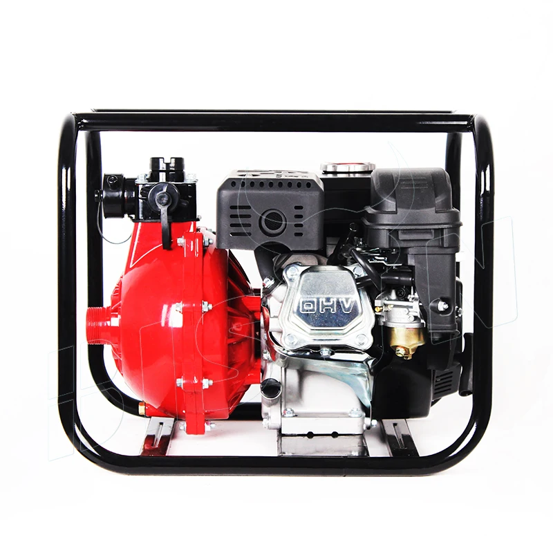 1.5 inch gasoline portable fire fighting water pump high pressure