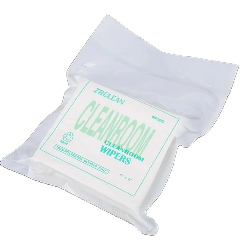2008 20*20cm Lint Free Clean Room Wipe/Anti Static Clean Wiper/Dust Free Microfiber Cleanroom Wiper for Electronic Mobile Phone