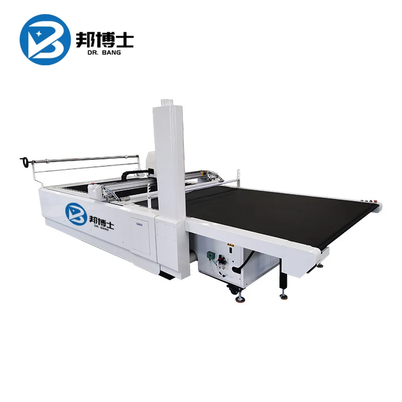 Dr. Bang Logo can be customized cnc flocking cloth cutter machine