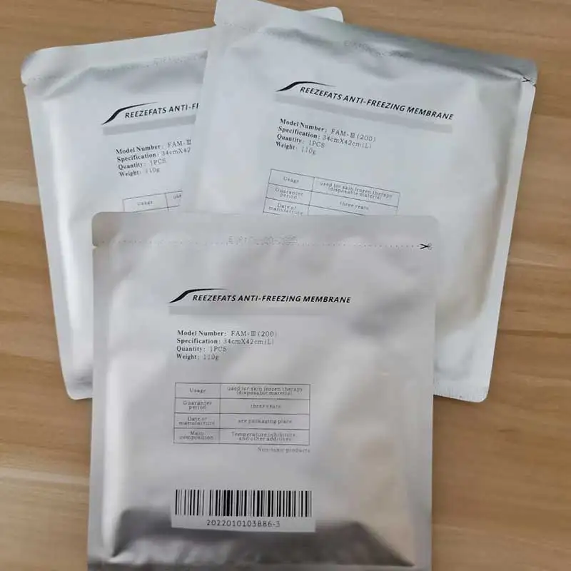2022 hot Premium Quality Membrane  60g 70g 110g Cold Injury Free Cryo Therapy Antifreeze Pad AntiFreezing Film