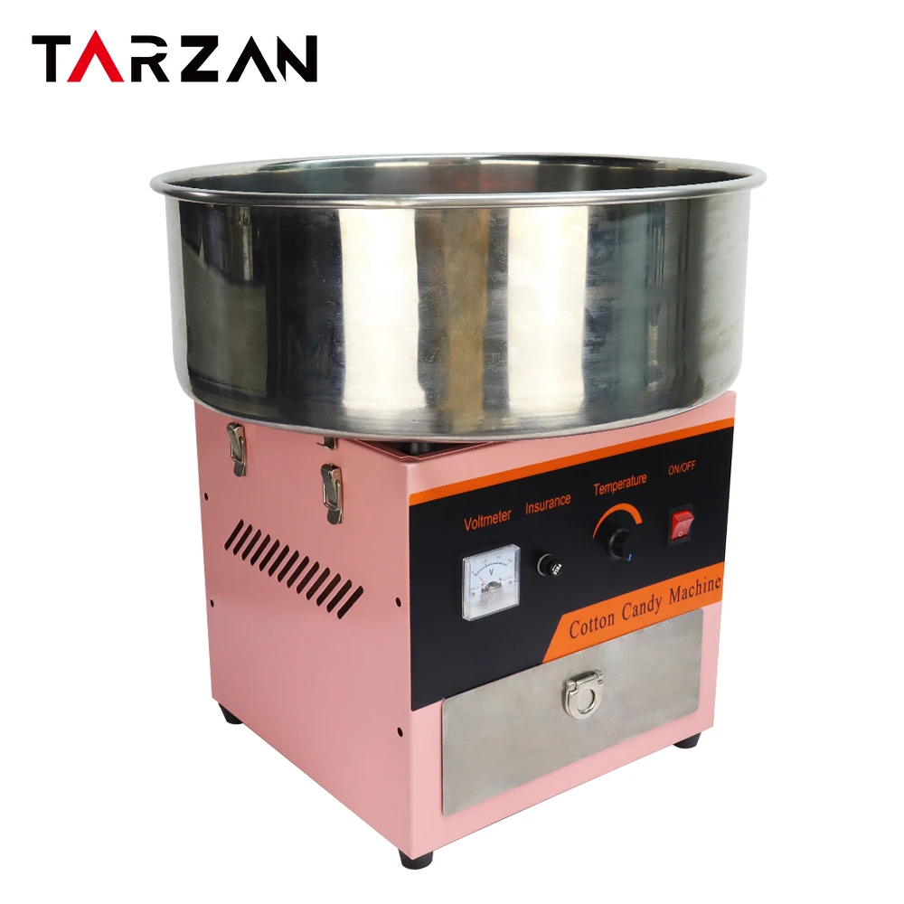 Commercial professional automatic candy floss machine / gas cotton candy maker for sale  maquina de algodon de azucar a gas