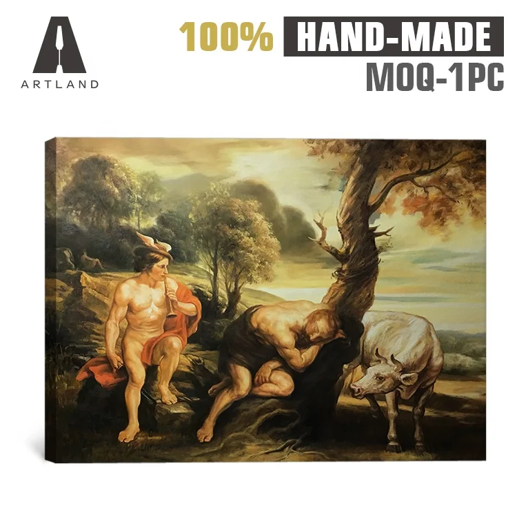 Питер пол Меркьюри И АРГУС музейная качественная ручная роспись в стиле барокко масляная живопись воспроизведение