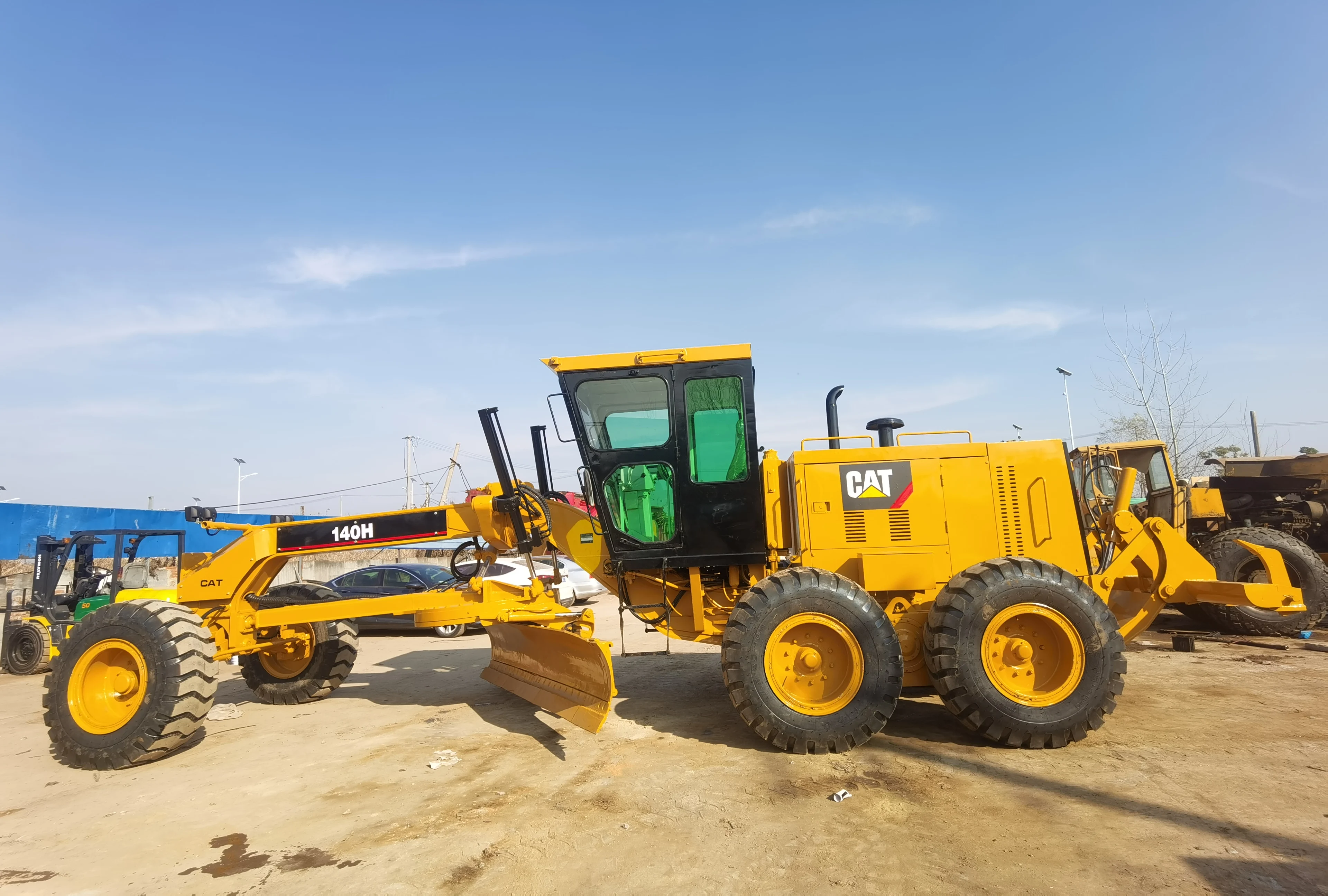 Powerful Caterpillar Road Construction Machinery Grader Caterpillar 140H Caterpillar 140M 140K For Sale