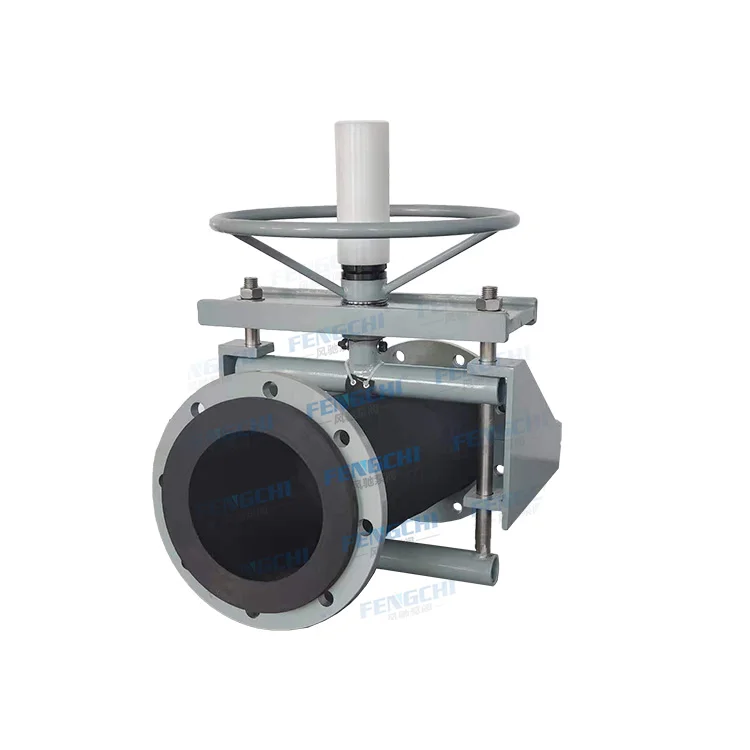 Open type manual pinch valve  manual control valve