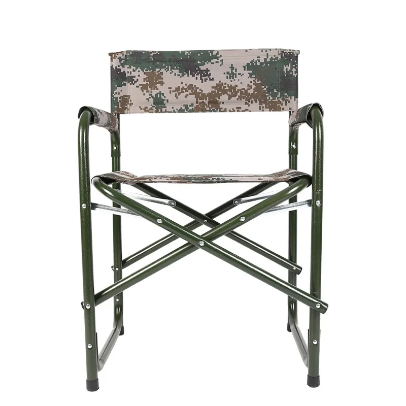 Outdoor folding chair officersoldier chair field training double camouflage chair