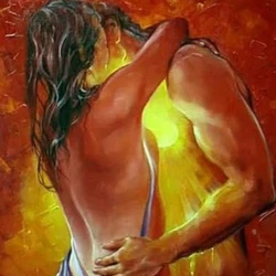 Романтические пары обнаженный постер 5D DIY алмазная живопись настенное искусство