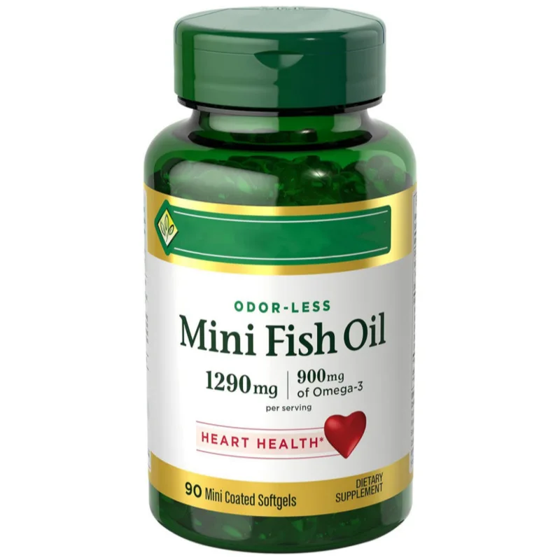 Fish Oil Softgel Capsules Heart Support EPA DHA Fish Oil Omega 3 1000mg Softgel Capsule
