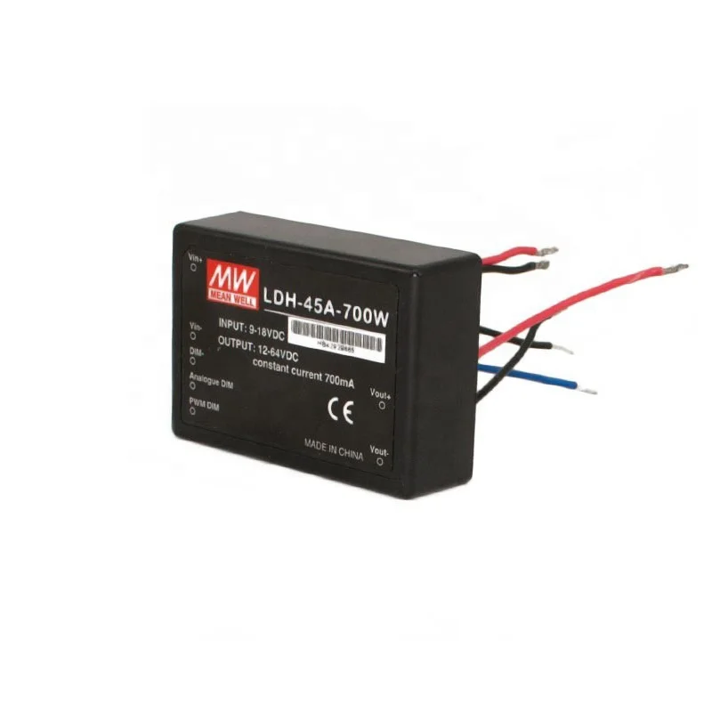 Original MEAN WELL LDH-45B-350 DC-DC Step-Up Constant Current LED driver
