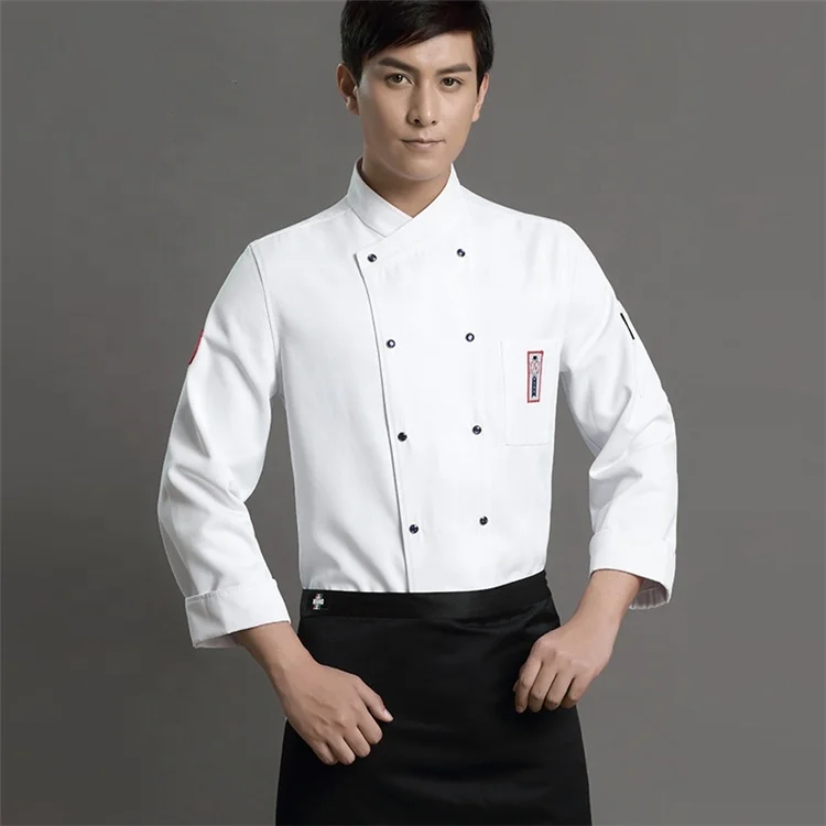 
Manufacturer Supplier Restaurant Kitchen Cookwear Chef Uniform Jacket Chef Coats 