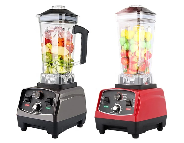 large capacity Commercial Ice crush vacuum blender mixer 2L quiet food blender and food processor