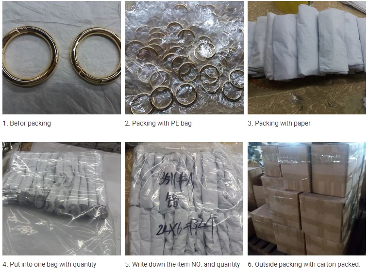 
Factory price metal D ring buckle clasp snap hook for luggage bag shoe belt 