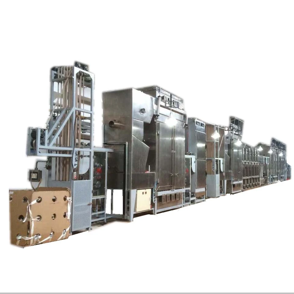 KINWAH two ends automobile seatbelt webbings continuous dyeing and finishing machine