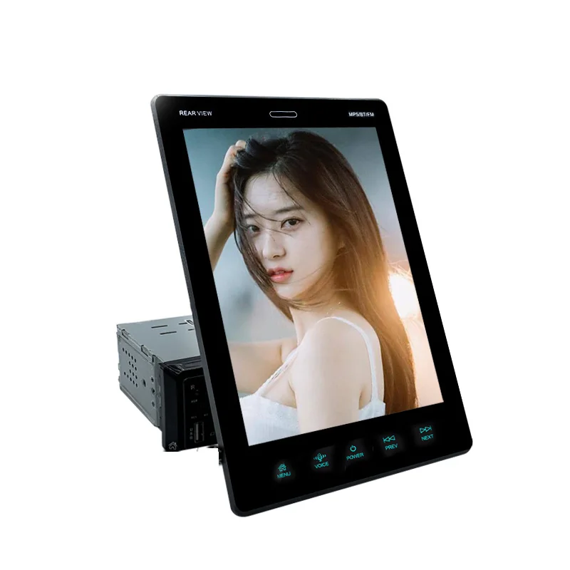 Universal 9.5 Inch Vertical IPS Screen Radio Car MP5 Palyer vertical Style Multimedia Touch Screen 1 Single Din MP5 Car Stereo