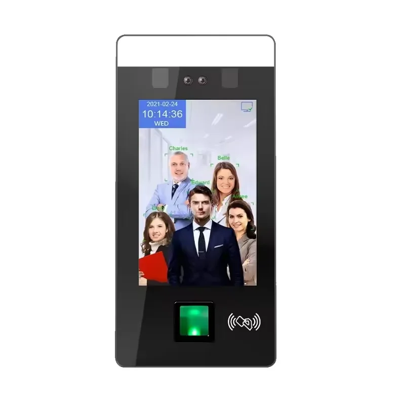5-Inch Waterproof Door Access Control System Face Recognition RFID/Fingerprint Access Via Wifi/TCP/IP/4G Cloud Date OEM ODM