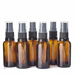 Wholesale customized 100 ml empty clear glass room mist spray bottle