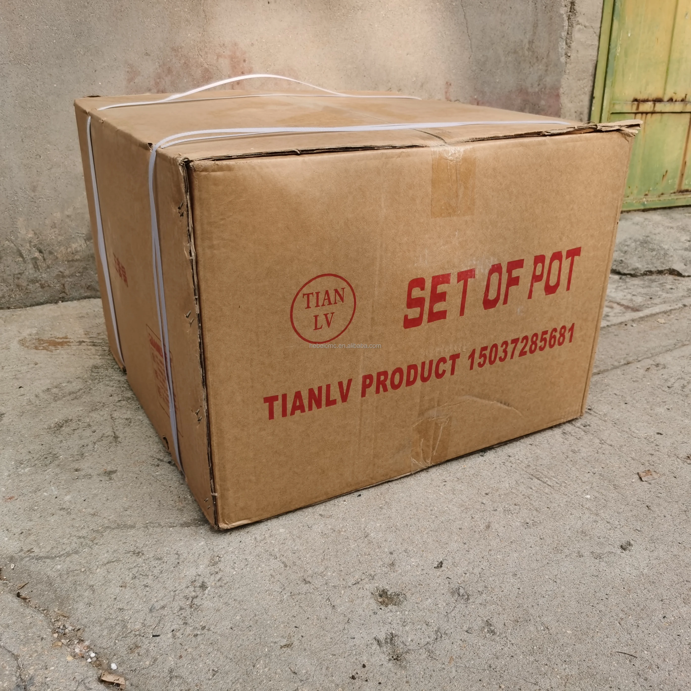 Best-selling African kitchenware 10 pcs  Aluminum Stockpot cookware set Optional combination of aluminum cooking pot