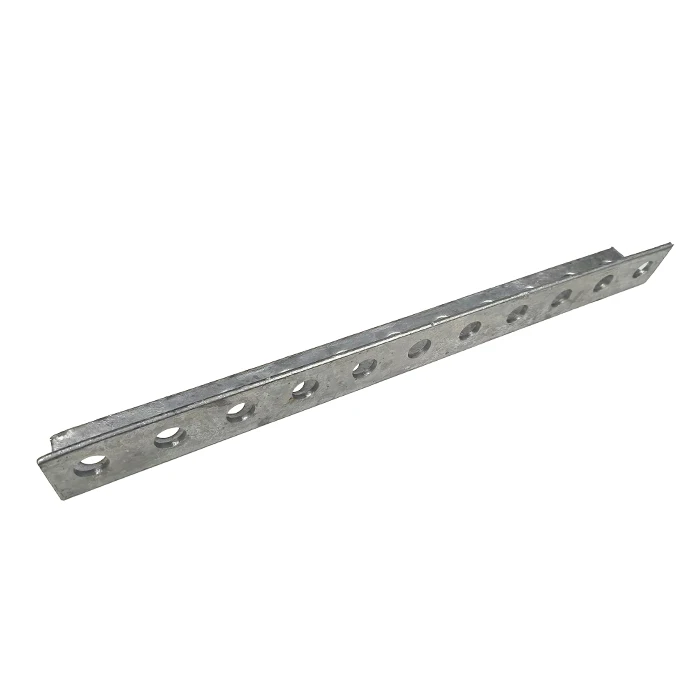Hot Dipped Galvanized 11 Holes Pole Bracket for Drop Cable Clamps