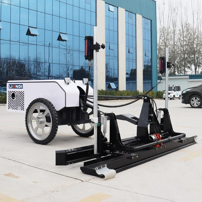 260KG  Fully Automatic 2 Wheel Walk Behind Concrete Laser Leveler