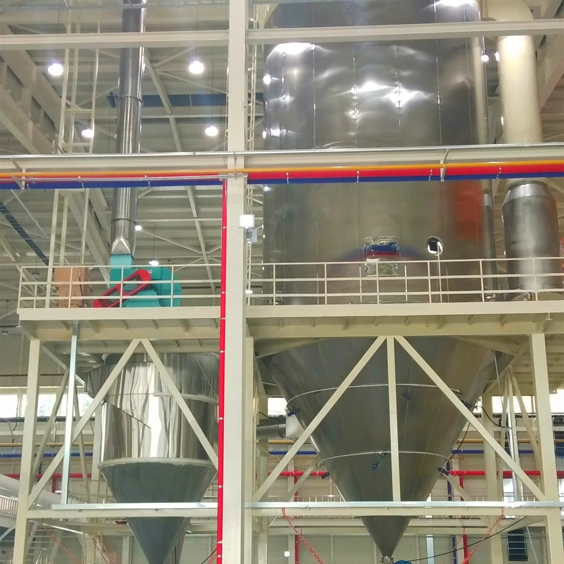 
Pressure spray drying granulator (Mixed flow) 