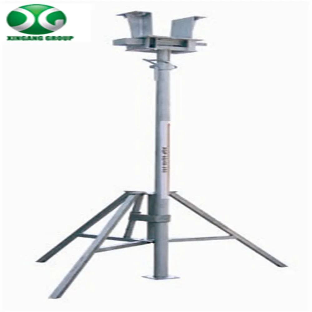 Ajustable Floor Porp For Concrete Support
