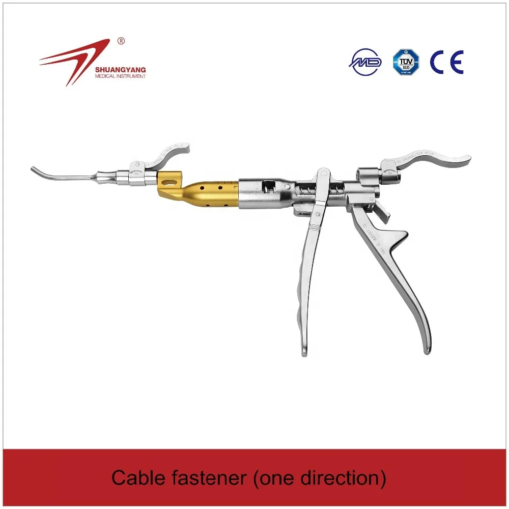 Orthopedic Surgical Instruments Set for titanium cable cerclage wire names of orthopedic surgical instruments