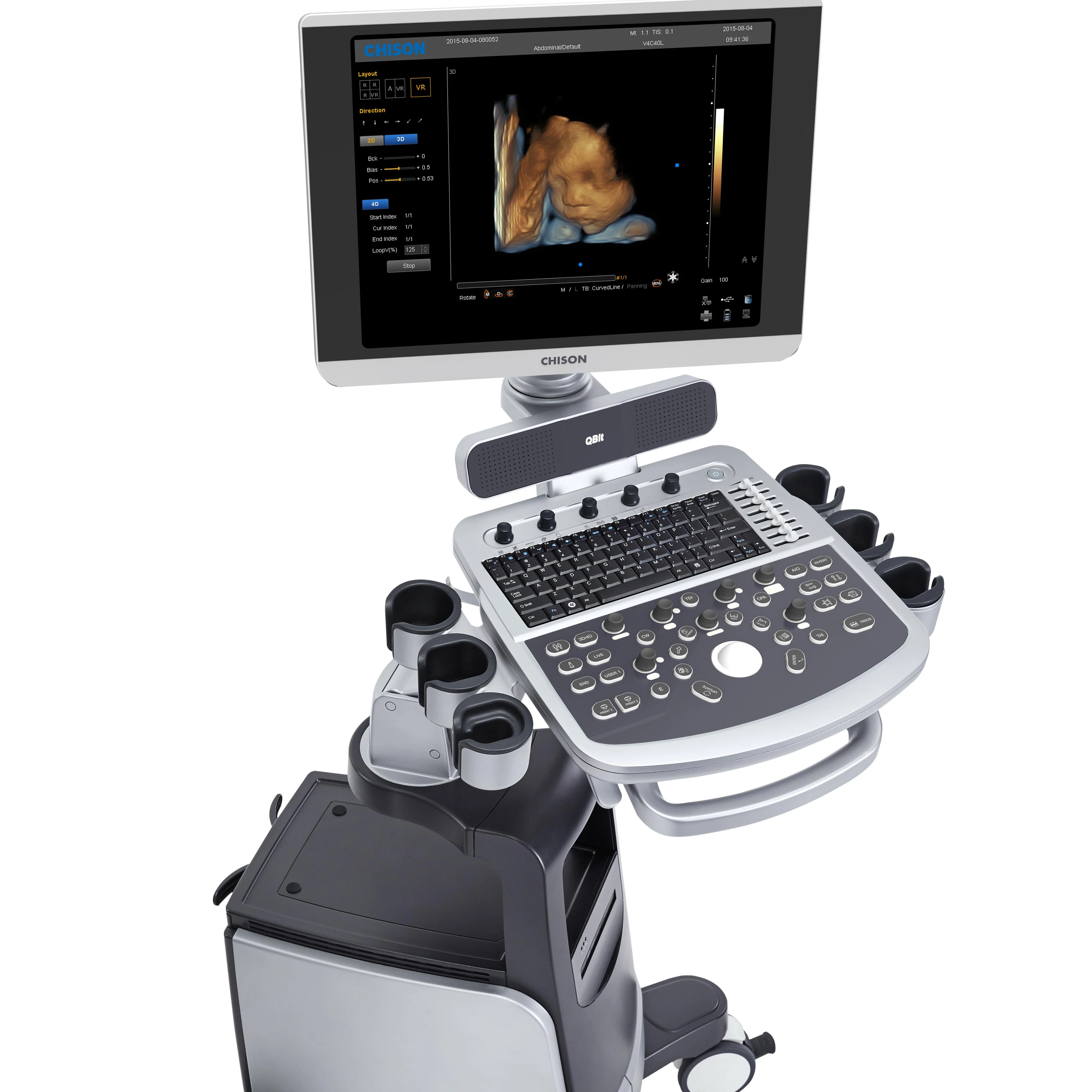 Chison Qbit 7 4d Цветной Допплер USG опыт ультра-мобильности