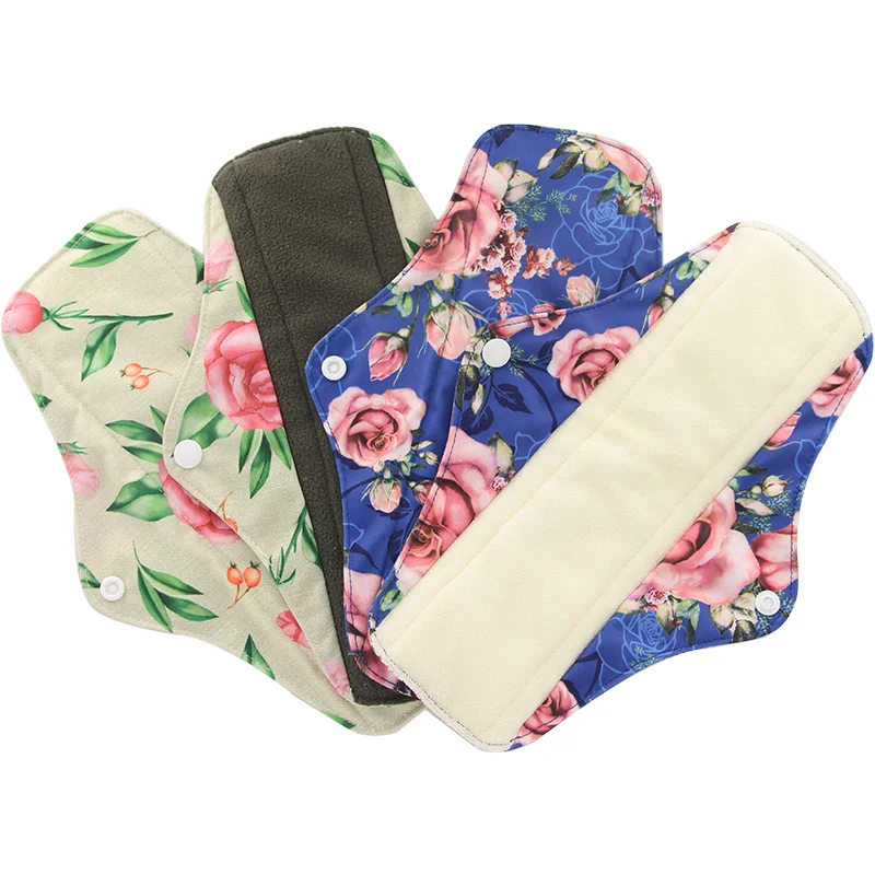 Sanitary Napkins Night Menstrual Period Reusable Menstrual Pad Washable Cloth  Breathable Pads