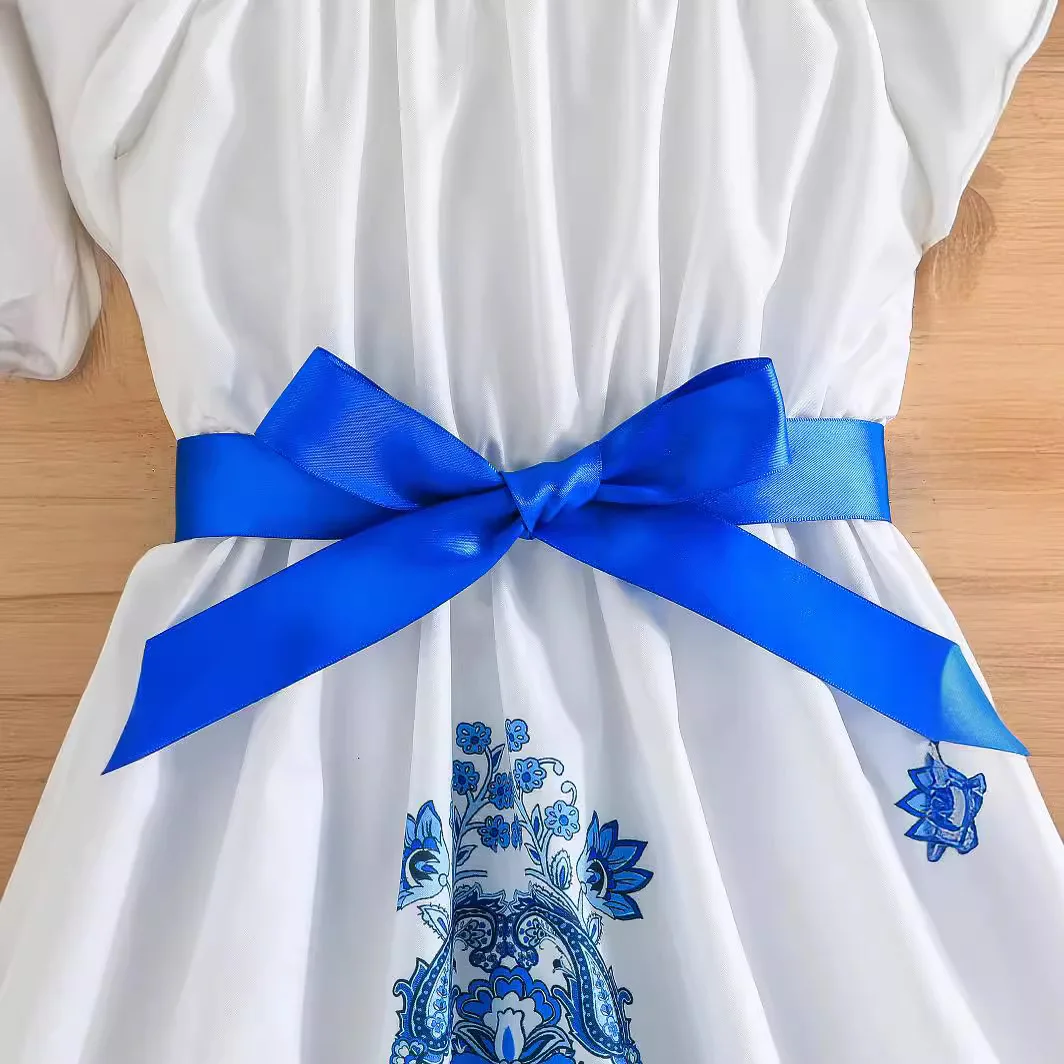 Children Clothes Baby Dresses Kid Summer Dress For  Kids Girl 4 To 5 Years Old