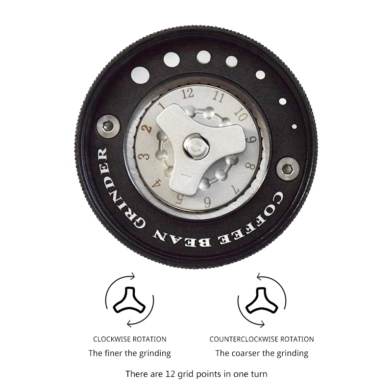 Hand coffee Grinder Stainless Steel Conical Burr Mill for Espresso