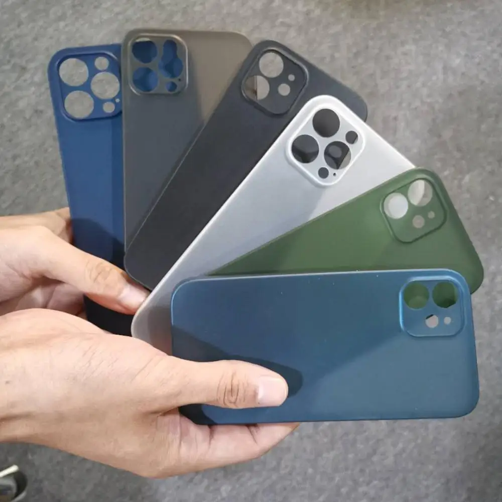 Новинка 2020, Ультратонкий чехол для сотового телефона iPhone, защитная крышка объектива, матовый прозрачный мягкий чехол из полипропилена для iPhone 12