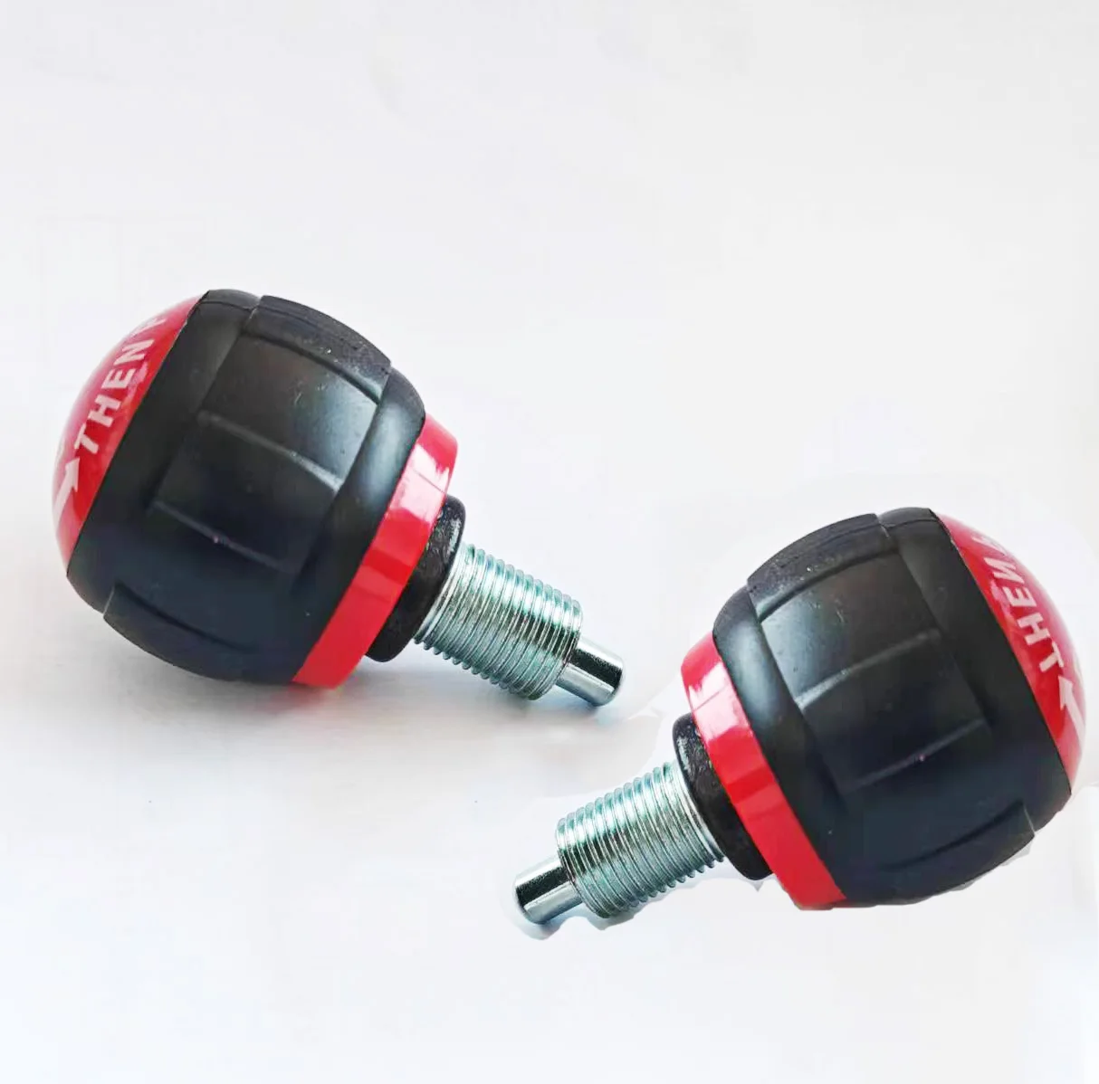 plastic knob for sport equipment bike bars M16 ball indexing knob