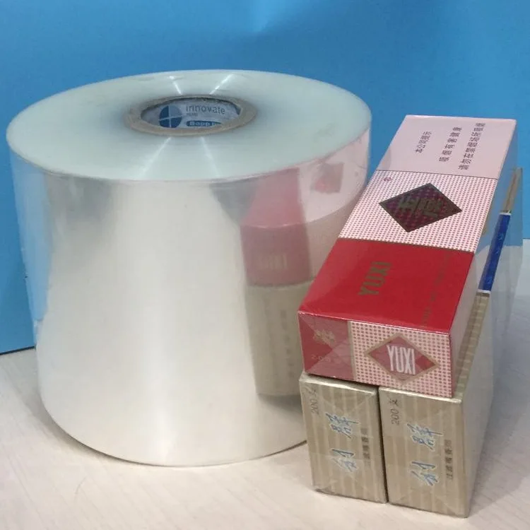 Clear BOPP Film Cigarette Box Packing Shrink Film