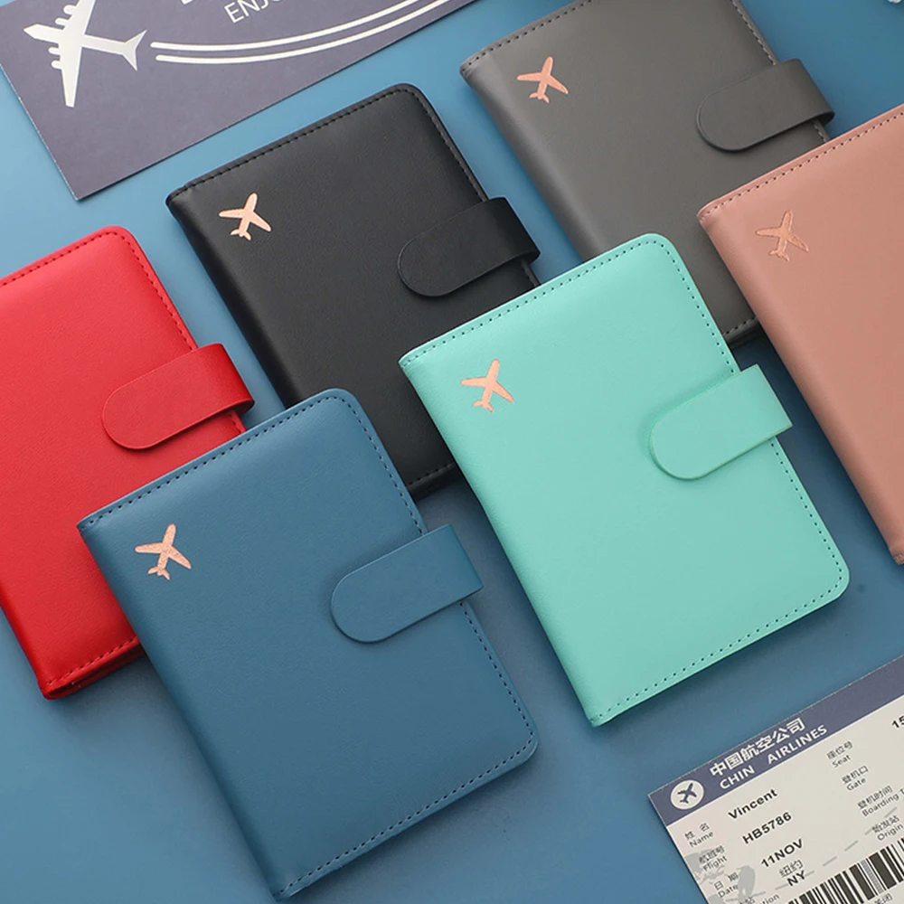 OEM PU Leather Passport Holder - RFID Protection, Cardholder, Money Pocket - Stylish and Secure Travel Cardholder