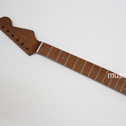 Musoo brand 21 fret roasted maple electric guitar neck for St style guitars(ST1)