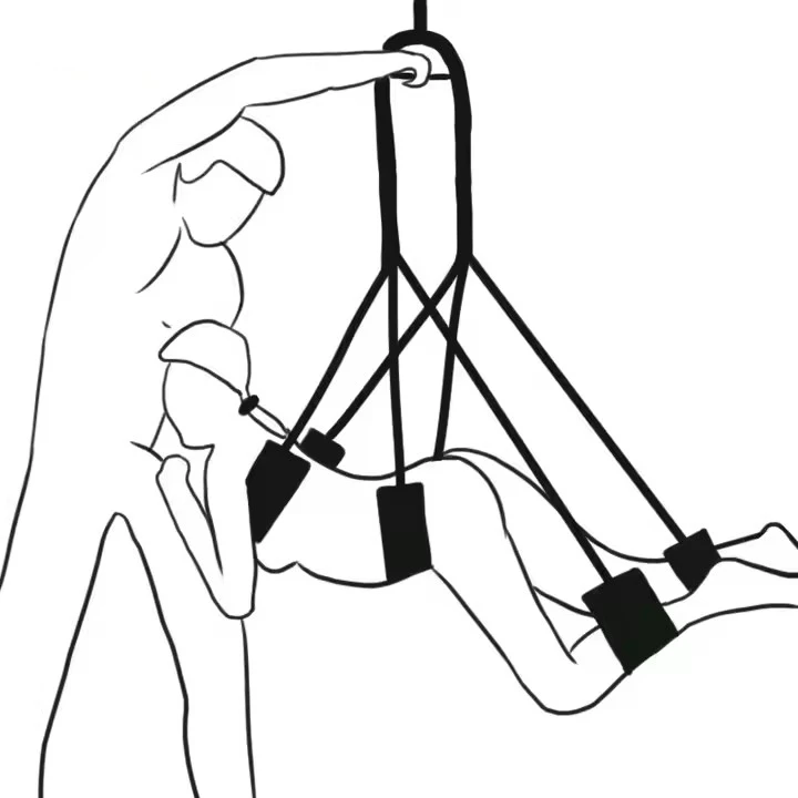 SM Sex Position Love Strong Swing Sex furniture Auxiliary tool prop Fantasy Yoga Erotic toy