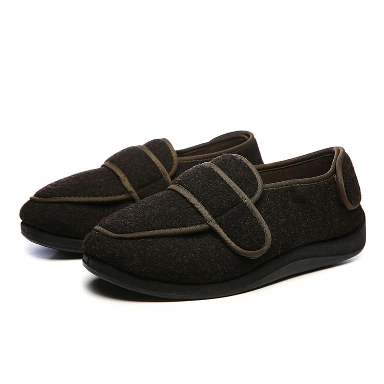 Custom Big Size Unisex Indoor Outdoor Diabetic Orthopedic Medical Slippers Shoes for Women Nurse