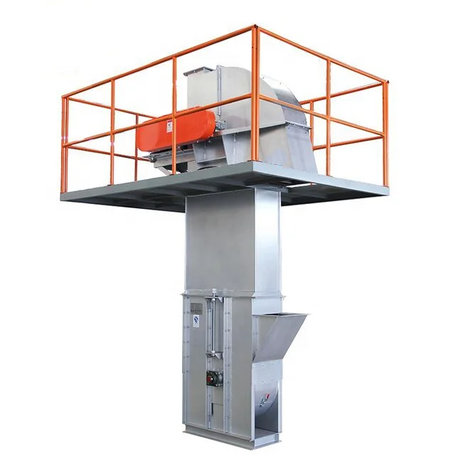 OEM custom chain type cement bucket elevator transportation for chemical industry