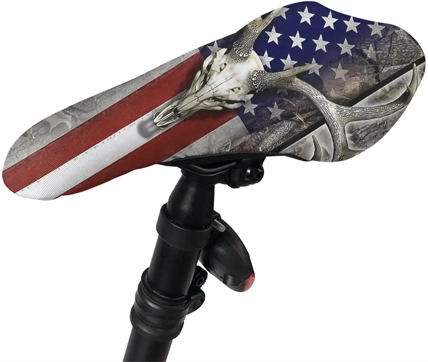 Promotional Outdoor Travel Recycled Waterproof Bike Seat Cover Bicycle Saddle Rain Dust Cover, Protective Water Resistant Shield