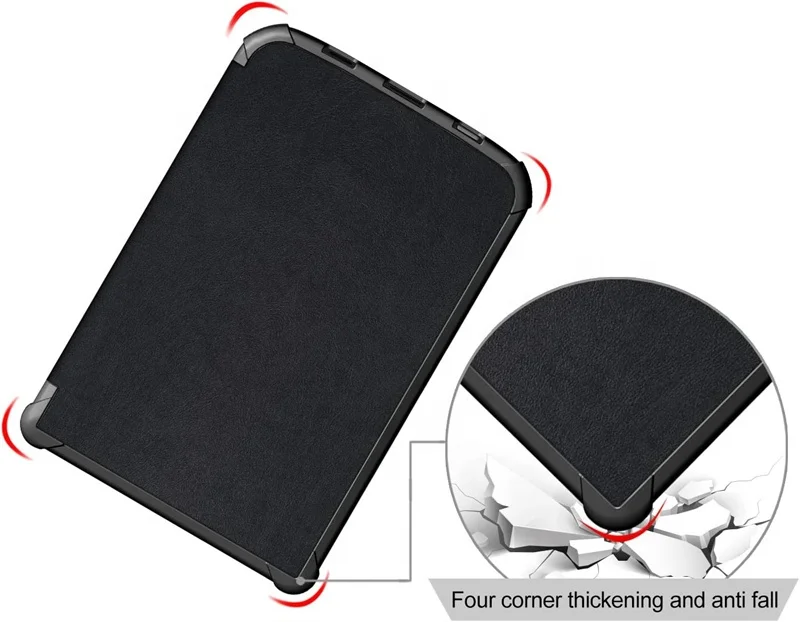 Custom Flip Cover Case for Pocketbook 606/616/627/628/632/632 Plus/632 Aqua/633/Colour/Touch Lux 4/Touch Lux 5 etc Ebook Readers