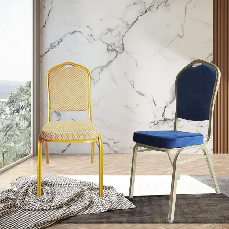 Stackable commercial furniture event party chairs round back banquet hotel chairs wedding and event banquet chair