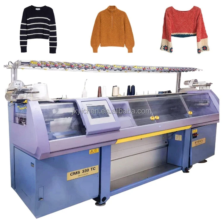 thread guides for flat knitting machines stoll machine cms 330 tc