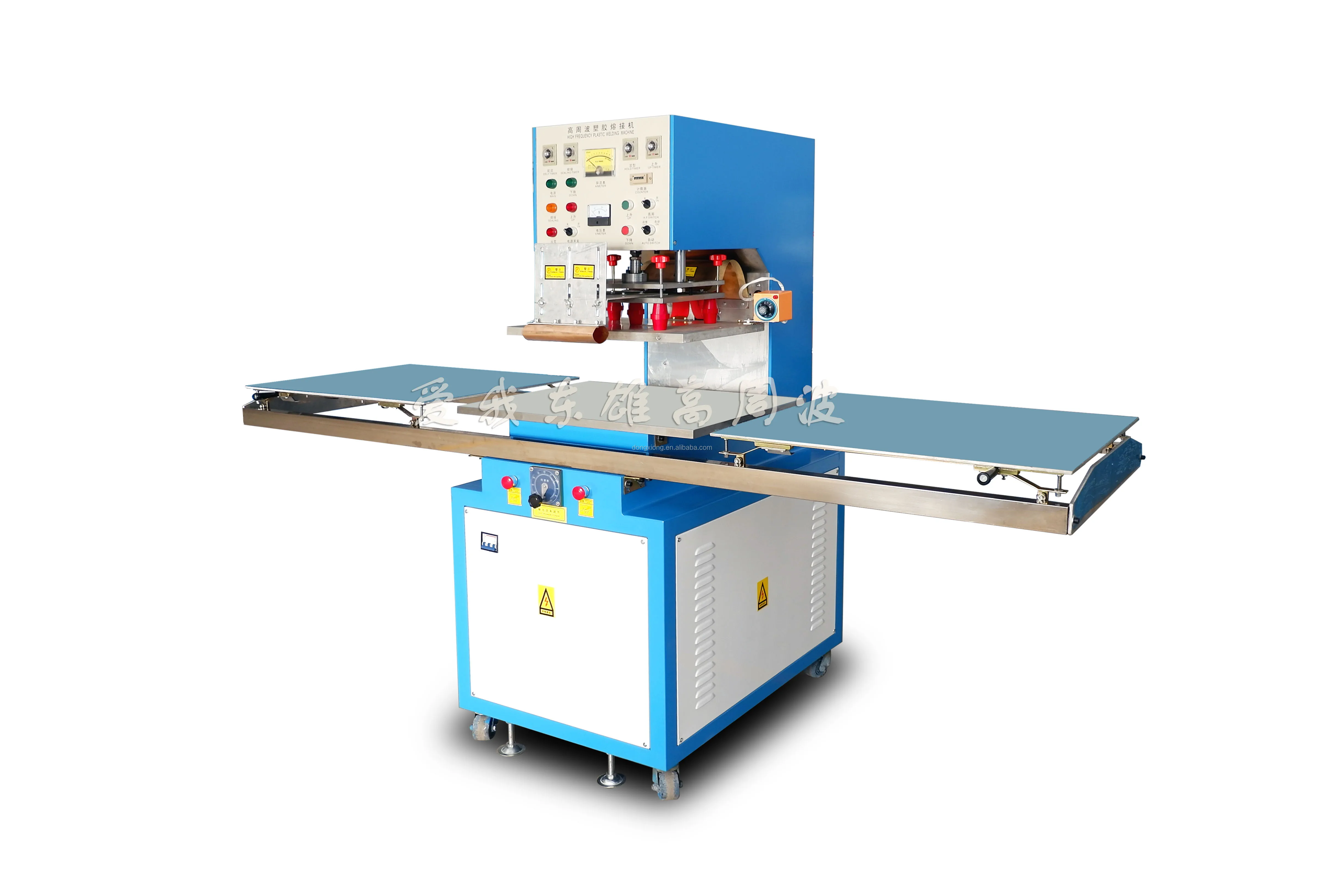 high frequency welding machine with slide table Single blister with paper card packing machine