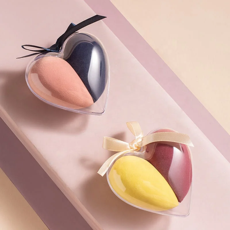 2021 Hot Sale Best Quality Multi Colors Soft 2 In 1 Beauty Egg Makeup Sponges Making