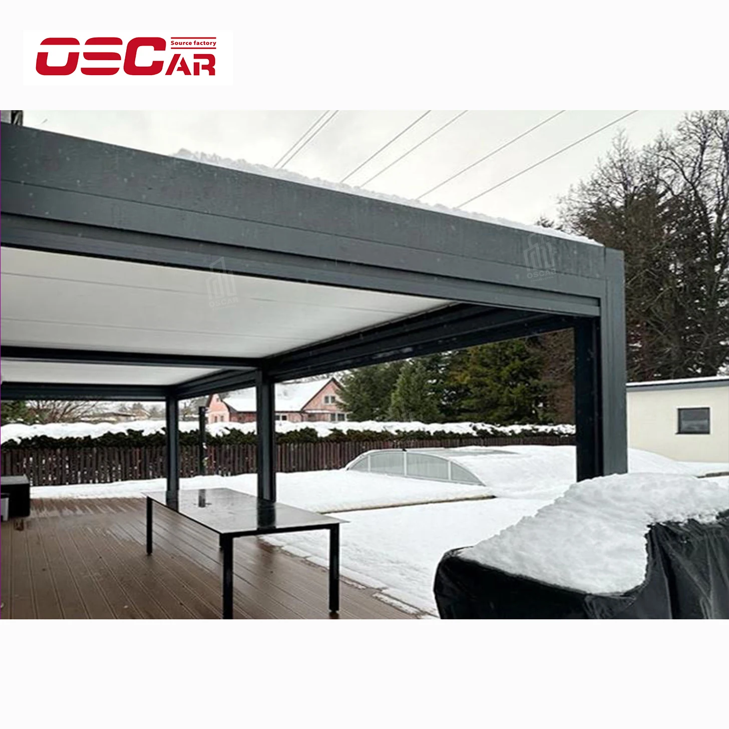 Sun shade Outdoor Patio cover roof Ideas Electric motorized Waterproof Aluminium Pergola Garden