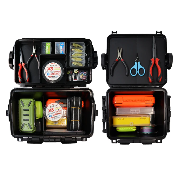  Wholesale High Capacity Multifunction Fishing Storage Tackle Boxes Tool