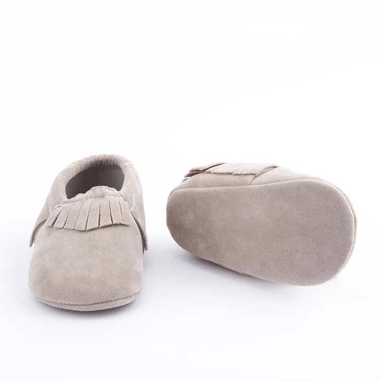 
Baby Nubuck Vamp Soft Sole Toddler Casual Loafers Boat Shoes Crib Shoes 