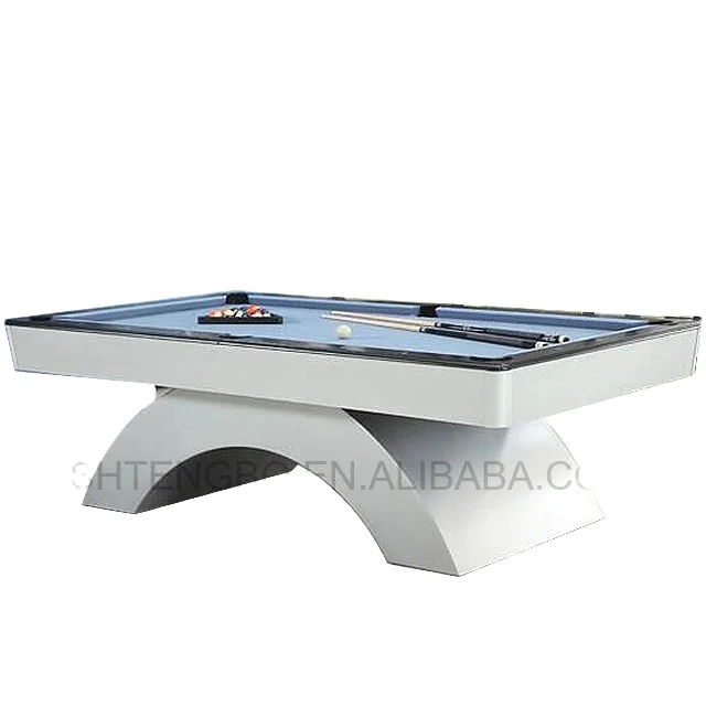 Multi functional factory sell rainbow pool table billiard together with table tennis and dining table for sale