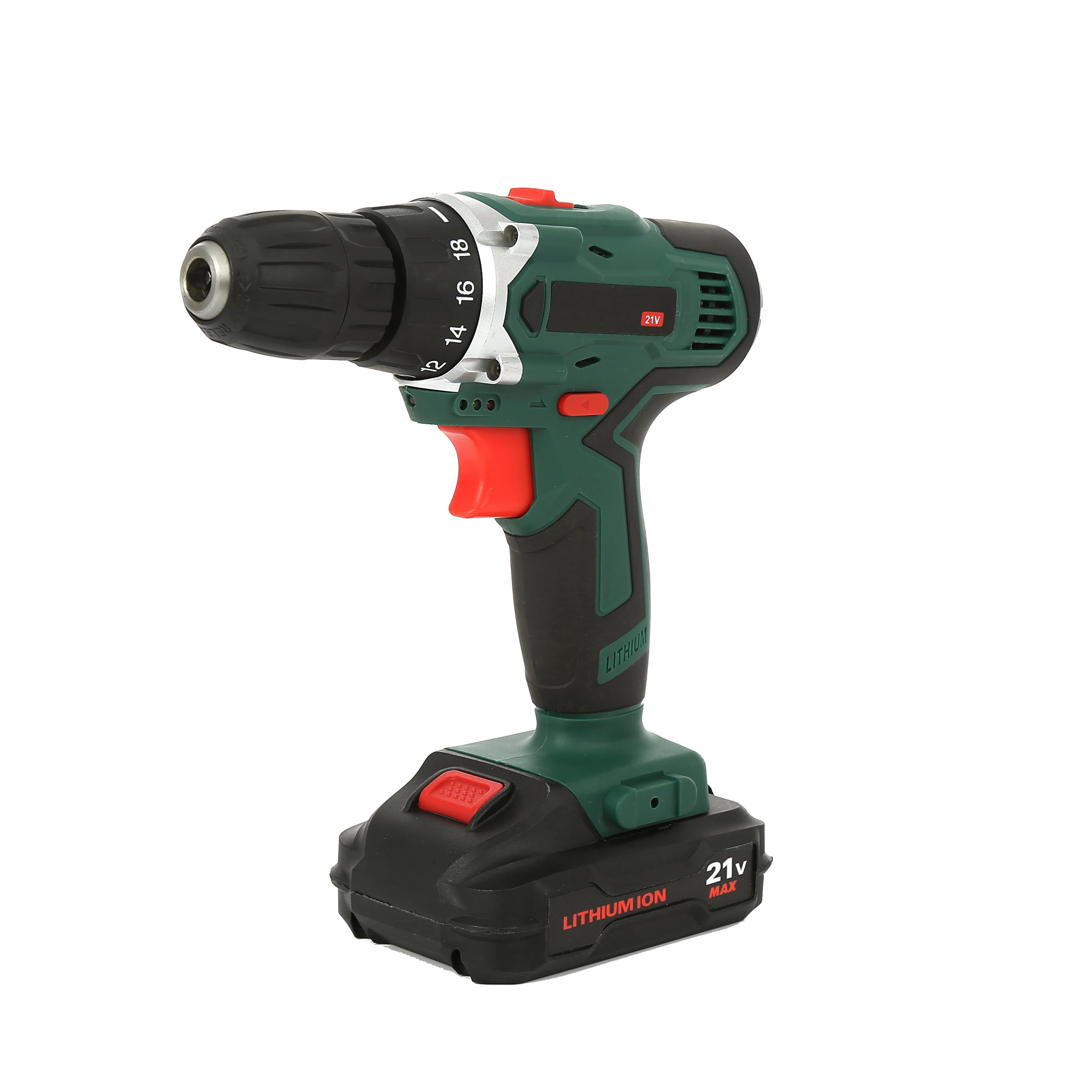 Economical Portable Battery Power Tools Lithium Brush Motor Electric cordless drill machine batteries cordless power drills